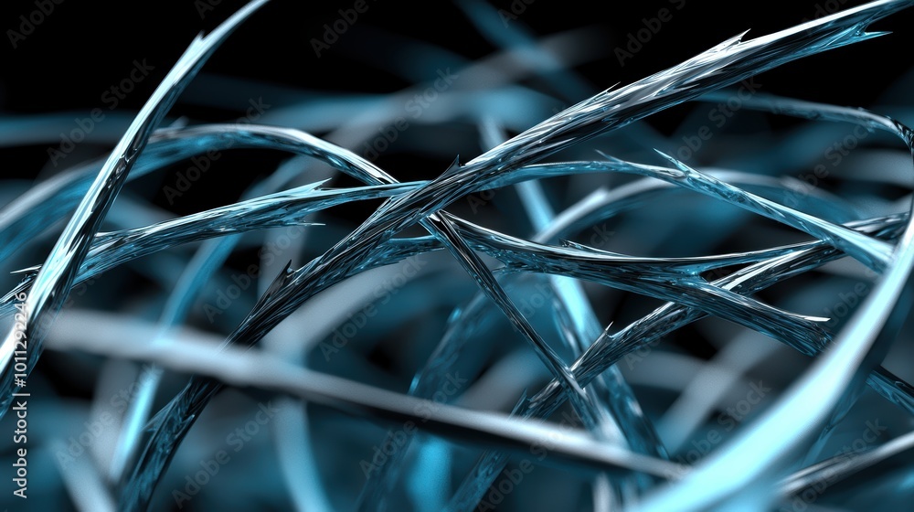 Poster futuristic industrial 3d rendering with clean textures and sleek lines for modern websites