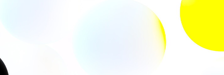 Eine abstrakte Komposition aus gl&auml;nzenden, kugelf&ouml;rmigen Elementen in lebhaften Farbt&ouml;nen. Die geschwungenen Linien und kr&auml;ftigen Farben verleihen dem Design einen modernen, futuristischen Look.