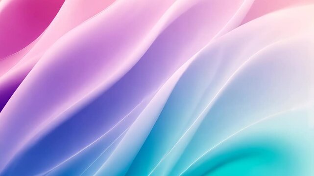 Abstract pastel wave pattern in soft colors, background design concept