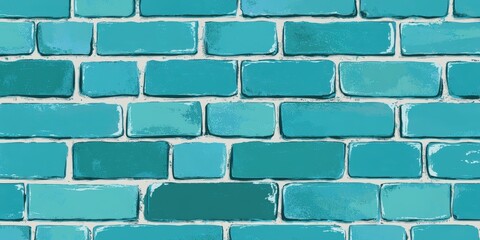 Blue Brick Wall Texture