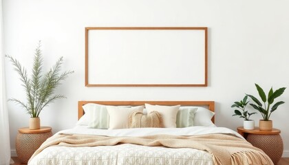 Bohemian Retreat: A Coastal-Inspired Bedroom Oasis