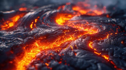 Molten Lava Flow