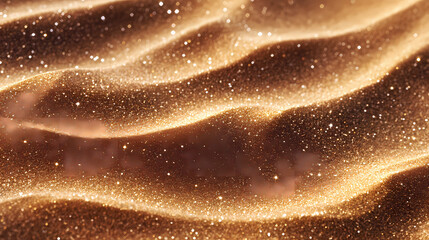 Chocolate color sands of the desert. Background and Texture.