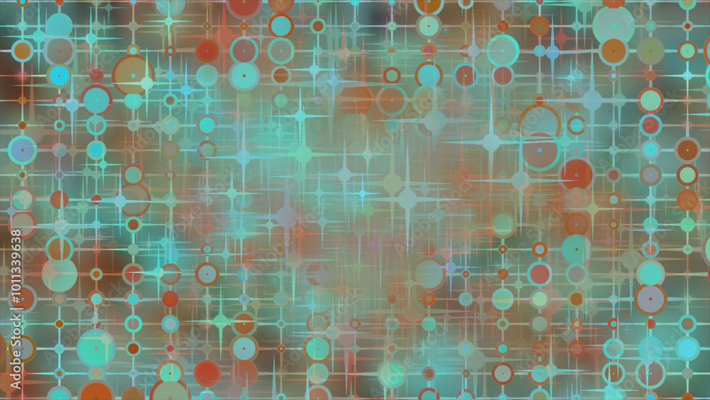 Aufkleber star multi-color design abstract background