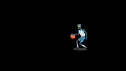 Cartoon basketball player, animated cartoon baskeball player transparent background