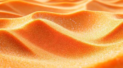 An aerial view of the Sahara desert at sunset. A panorama of desert landscape.