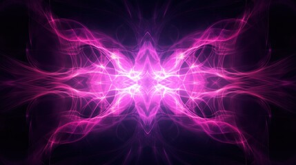 Fototapeta premium Abstract Purple Glow