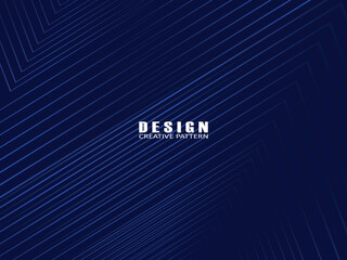 Premium background design with diagonal shiny blue lines pattern. Vector horizontal template for banner ,digital business, contemporary formal invitation, luxury voucher, prestigious gift certificate.