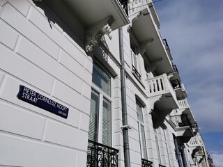 The famous P.C. Hooftstraat in Amsterdam, Netherlands