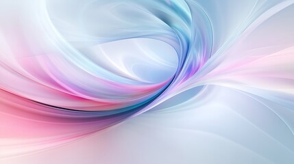 Fototapeta premium A smooth, flowing abstract background with a large, clear area for text 