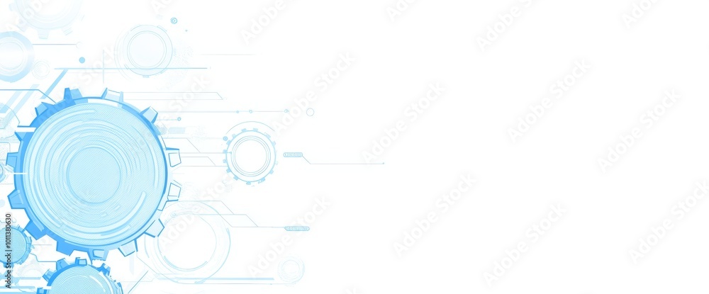 Poster a futuristic interface with infographic elements. abstract graphics and graphics on a touch screen i