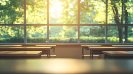 Fototapeta premium Interior of a class room