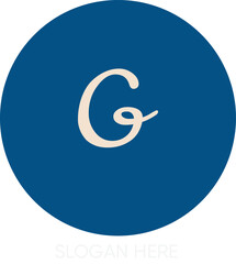 Obraz premium G logo