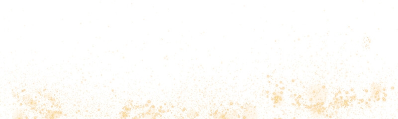 White glowing light effect with many glitter particles. Starry cloud with dust. Magic christmas decoration. Luminous bokeh softly shimmering white light. Light abstract glowing lights. PNG.