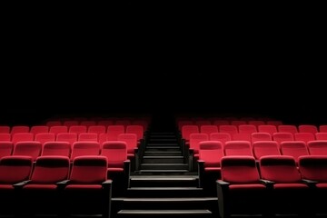 Obraz premium Empty Cinema Seats