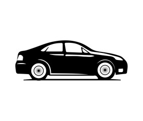 car silhouette vector illustration