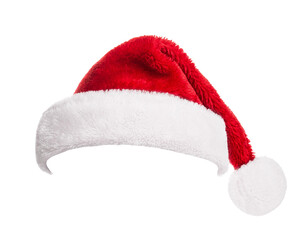 Santa Claus helper hat isolated