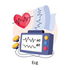 Ecg heartbeat EPS 10 File