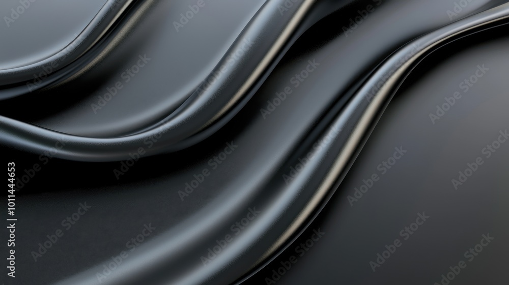 Poster a seamless black background with a slightly glossy finish, adding a touch of sophistication for bann