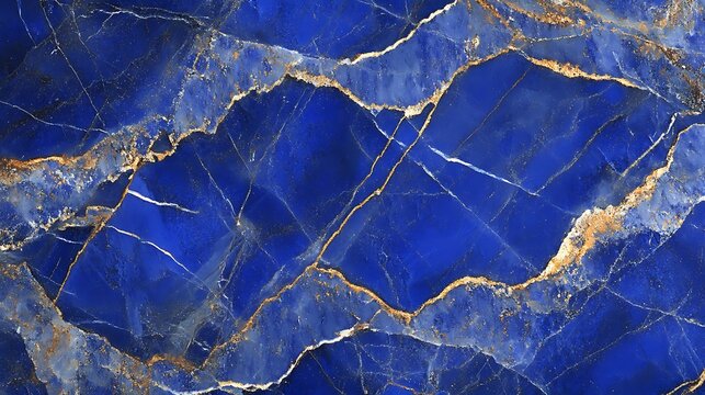 A smooth, polished lapis lazuli background with a subtle texture and a large space for text