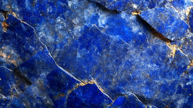A smooth, polished lapis lazuli background with a subtle texture and a large space for text