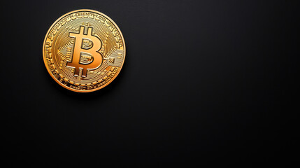 A gold coin with the letter B on it