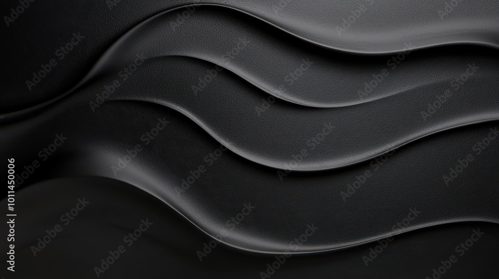 Poster Dark black background with a subtle grainy texture, creating depth and complexity for minimalist designs.
