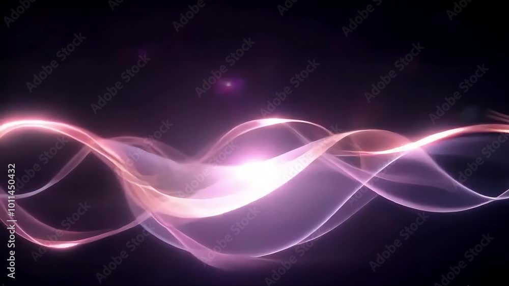 Poster abstract and minimalistic background video.