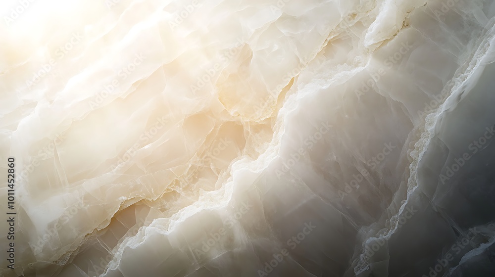 Aufkleber a smooth, polished onyx stone background with a subtle texture and a large space for text
