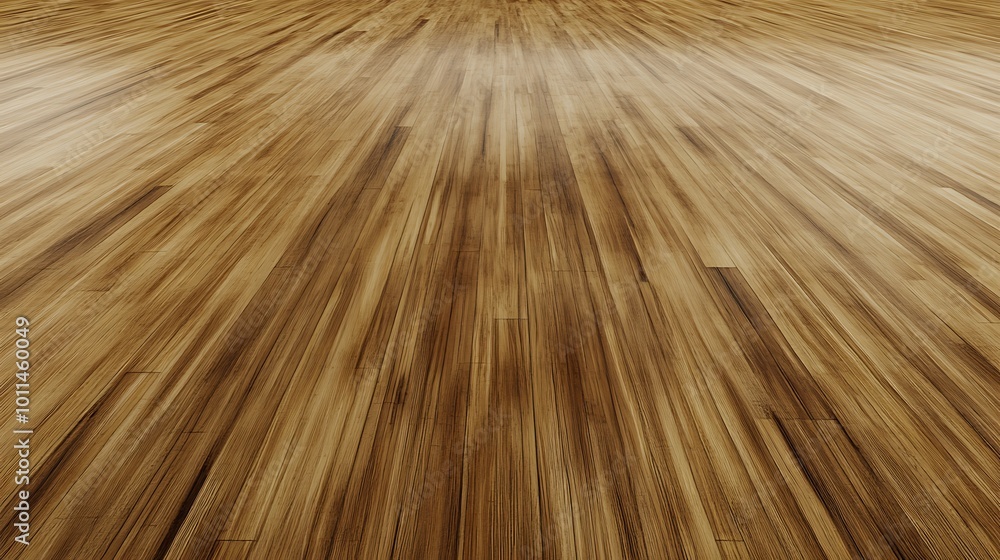 Poster a smooth, polished wooden floor background with a subtle texture and a large space for text