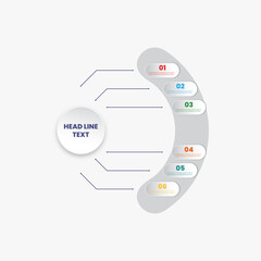 Modern Circular Infographic for Data Presentation