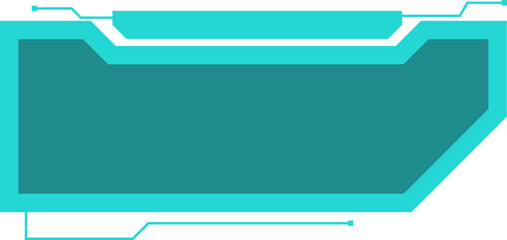 Futuristic Tech Label 