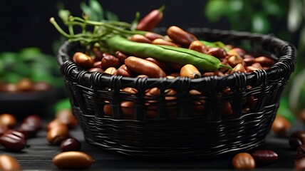 vegetables in a basket