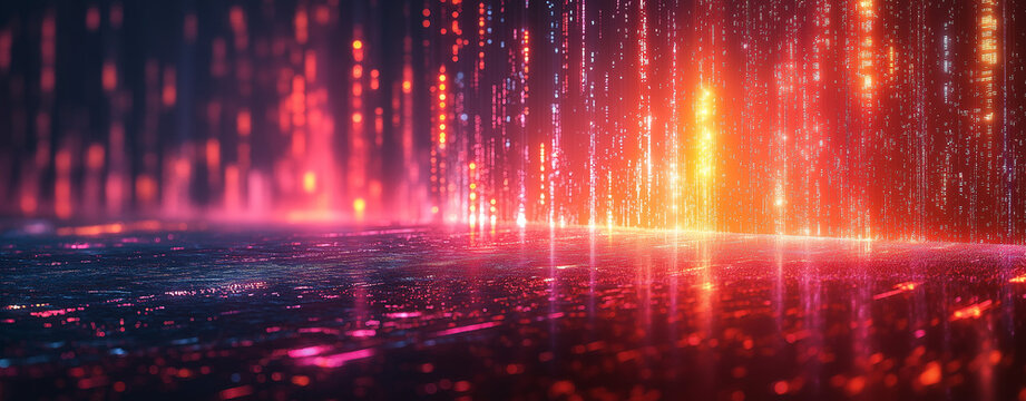 Digital backdround ideal for technological operations, neural 
networks, AI, data transmission and encryption, digital archives, audio and visual representations, scientific research, Ai