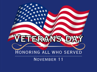 Veterans day illustration
