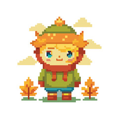 Engaging  pixel art character logos  gaming vectors and Art Styles