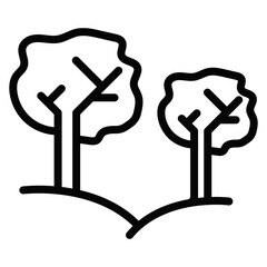 Forest Vector Icons