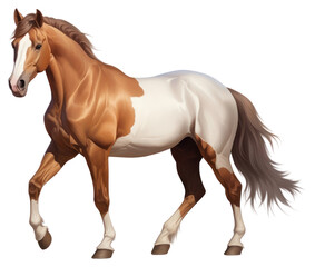 Naklejka premium PNG Horse stallion animal mammal.