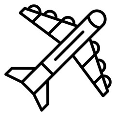 Airplane Vector Icons