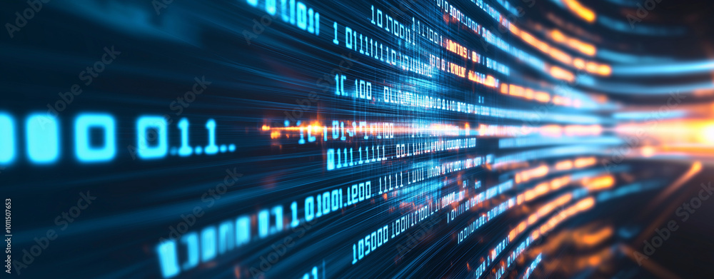 Aufkleber abstract digital data background. art can be used in the description of network abilities, technolog