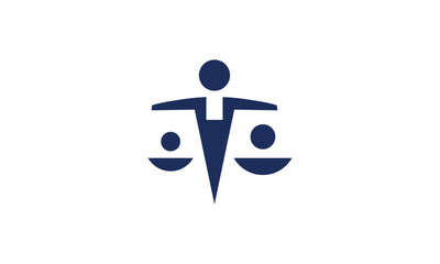 a graphic image with a family lawyer theme, on a white background. vector graphic base.