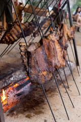 Costela no fogo de ch&atilde;o