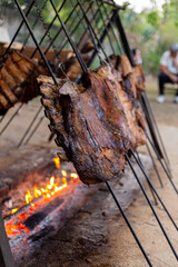 Costela no fogo de ch&atilde;o