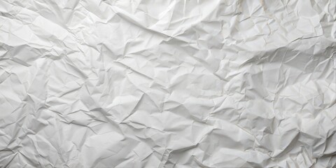 Obraz premium crumpled white paper background.abstract texture for design.