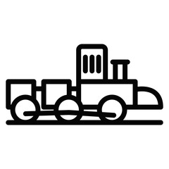 Train Toy Vector Icons