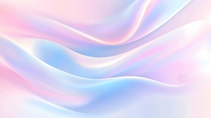 Soft Pastel Abstract Background with Wavy Lines