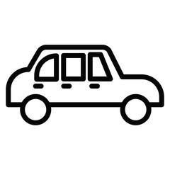 Family Car Vector Icons