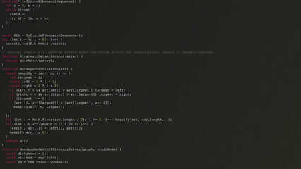 Hacker Writing Code on IDE Screen