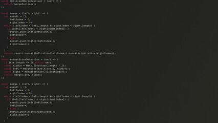 Hacker Writing Code on IDE Screen
