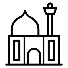 Mosque Vector Icons